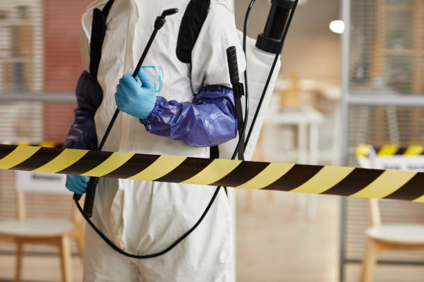 Professional Biohazard Cleanup technician working in Newton, IA